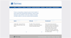 Desktop Screenshot of formacpharma.com